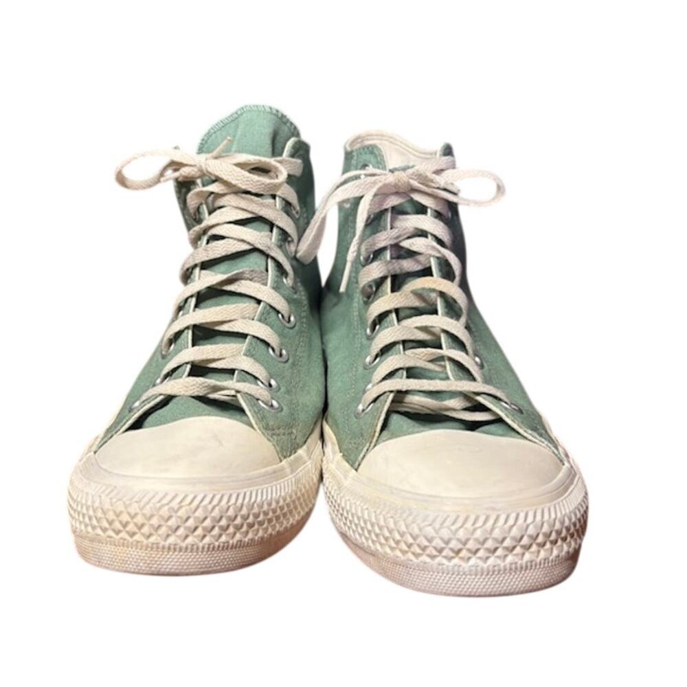 Converse Chuck Taylor All Star High Top Sneakers Mens 11 Sage Green Canvas Shoes